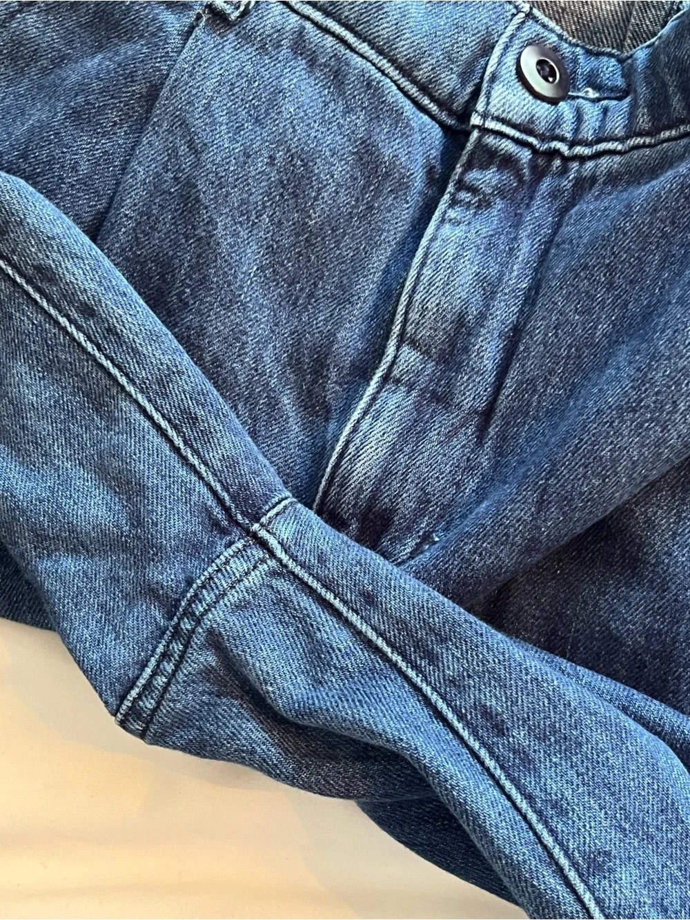 Aritzia Wilfred Detour Barrel Leg Jeans High Rise Pleated Organic Cotton Size 0 - Picture 10 of 11